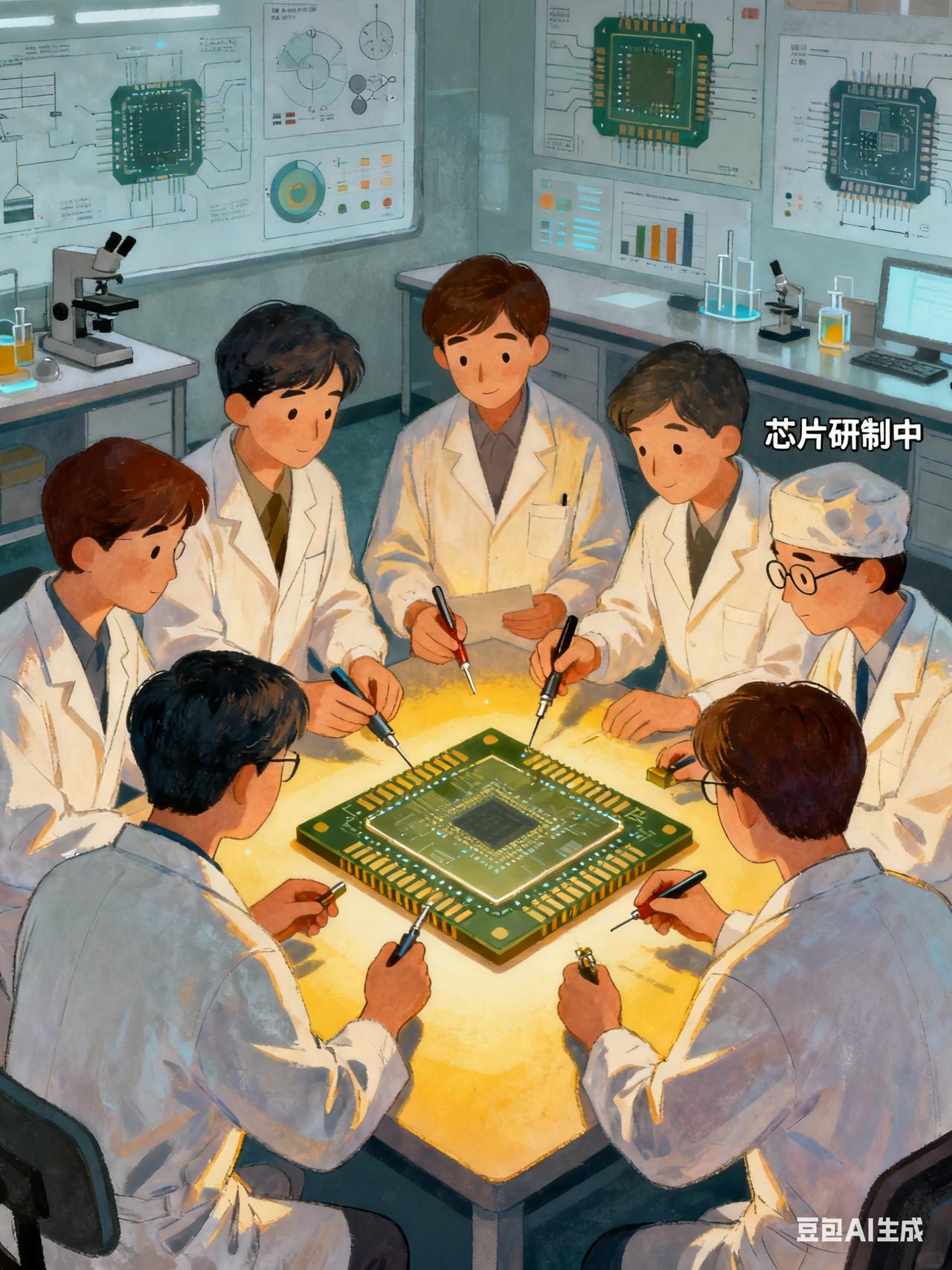 家人们，今天必须要跟大家分享一个超级振奋人心的好消息：中国在芯片领域又取得了重大