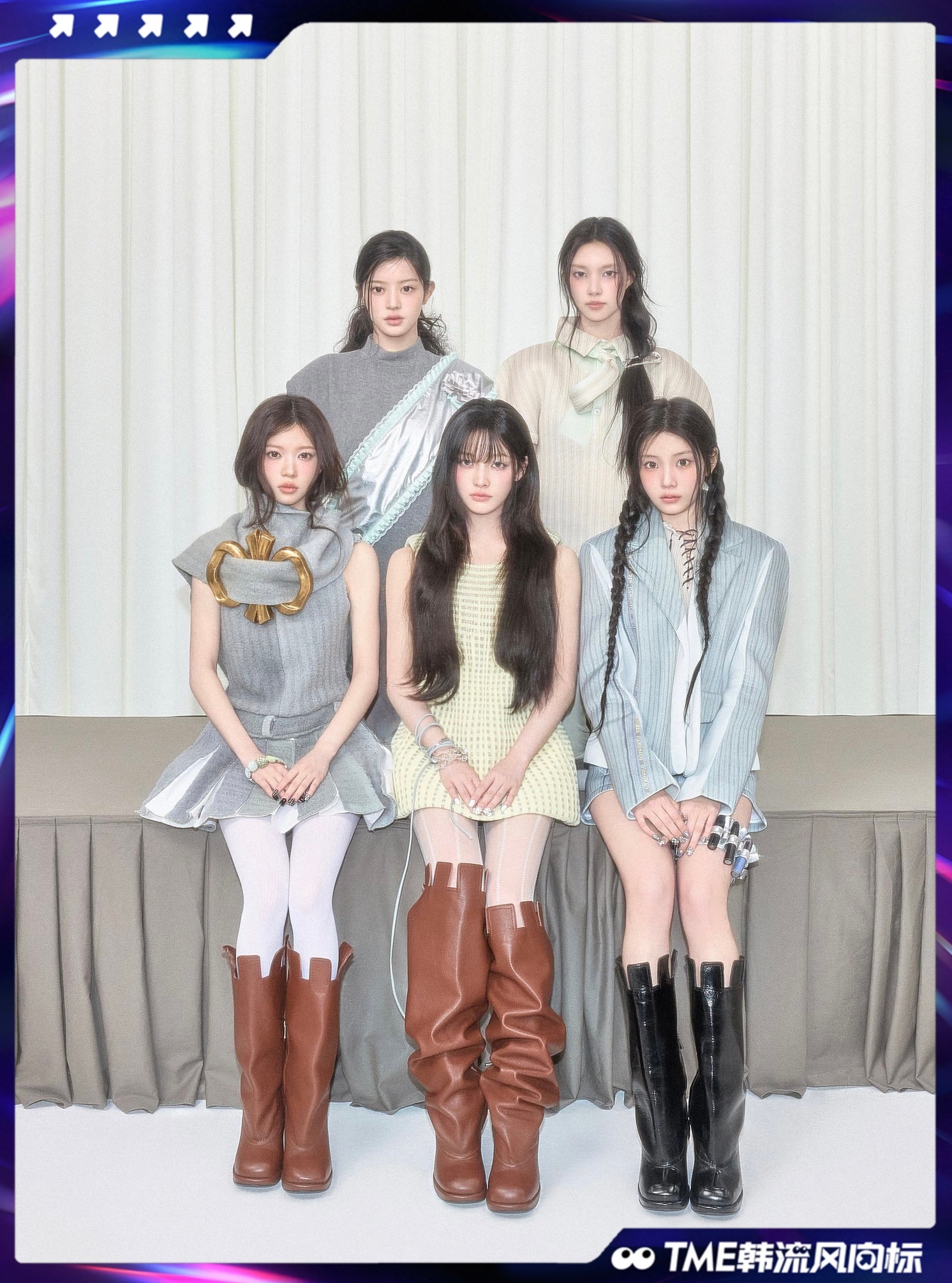 ILLIT被Starnews选为下半年最受期待的K-pop女子组合之一，与LE 