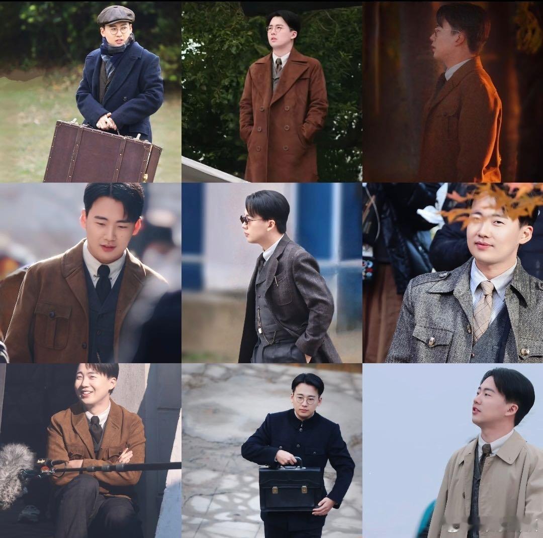 入局群像海报电视剧入局光海报就这么精良？这种民国美感真的是直接轻松拿捏了，演员阵