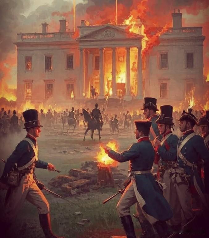1814年8月，英国军队烧掉了华盛顿的白宫和国会大厦。那是外国军队最后一次踏上美