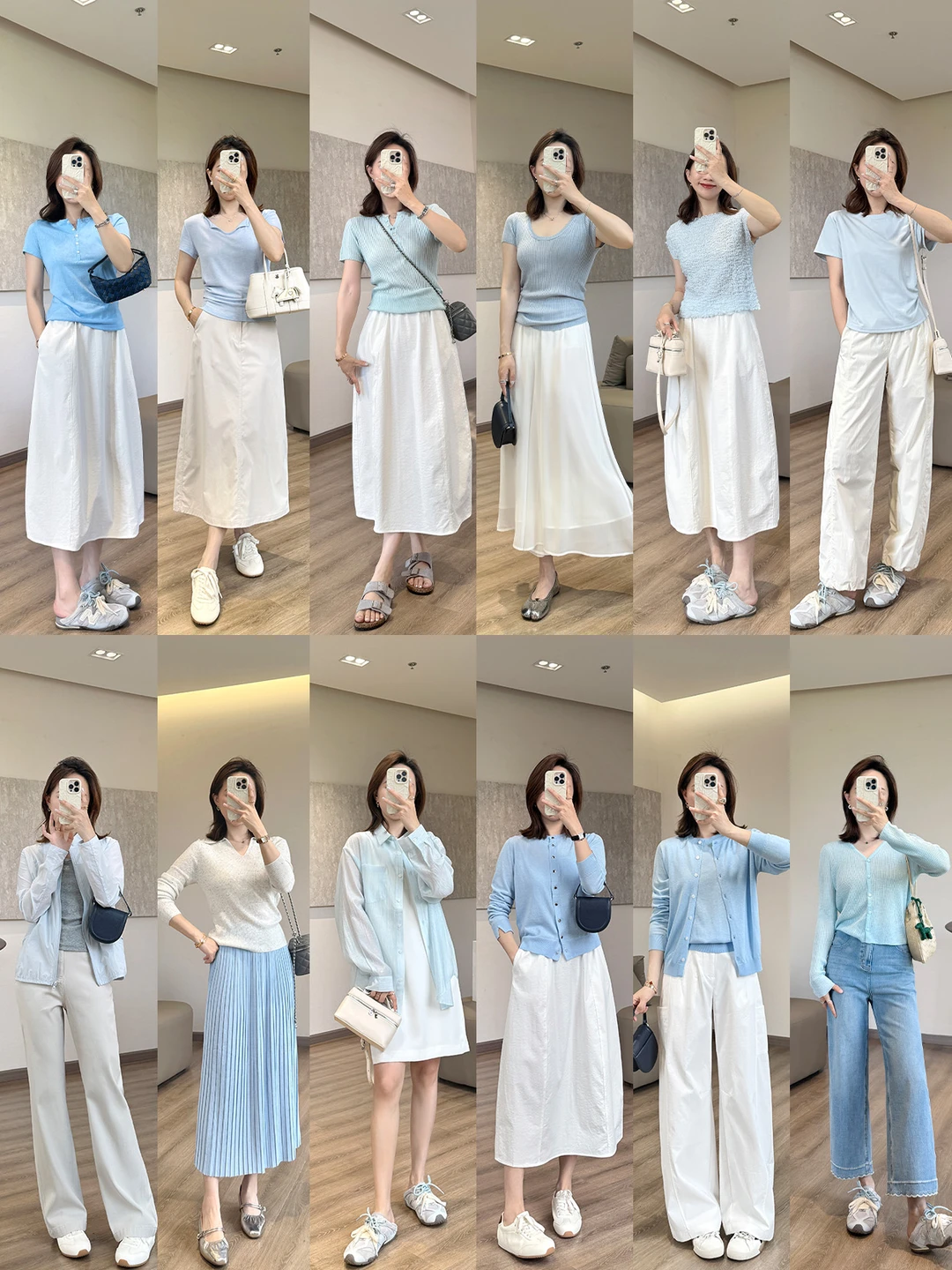 蓝天白云☁️，和蓝色系更适配📷💙