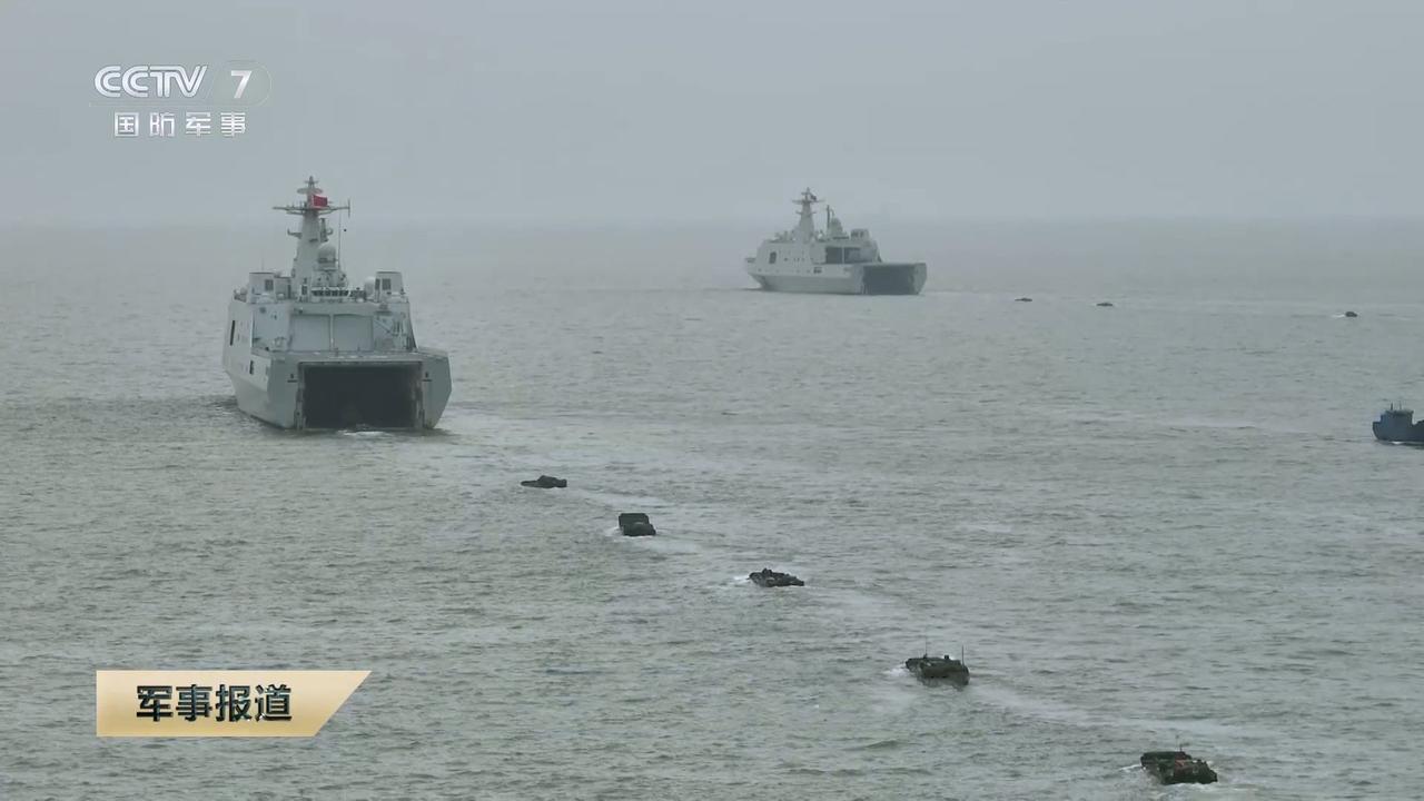 为渡海登陆时刻准备着。