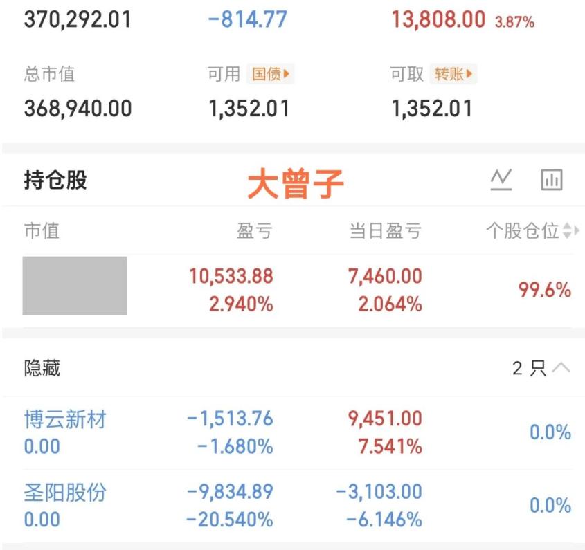 大曾子还遮住干嘛，都知道他买了神剑，还梭哈了，遮了个寂寞啊！网友们纷纷调侃，明天