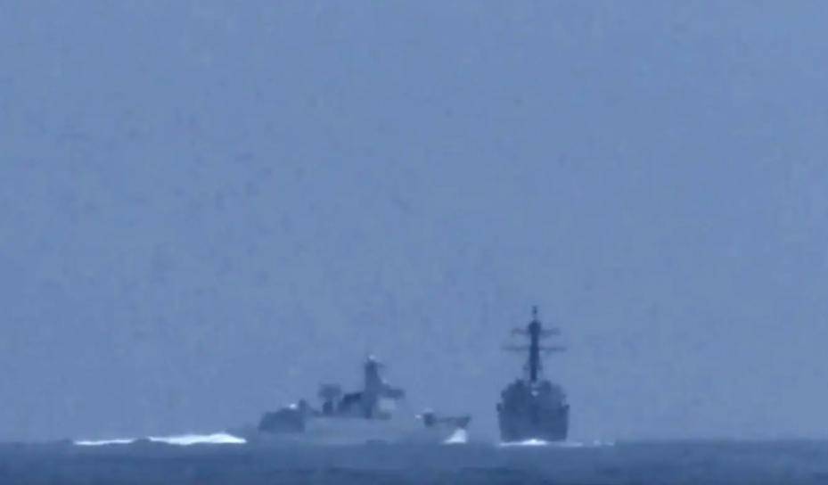 美加军舰过航台湾海峡，东部战区回应：全程跟监警戒，依法依规处置
这也算是日常、常