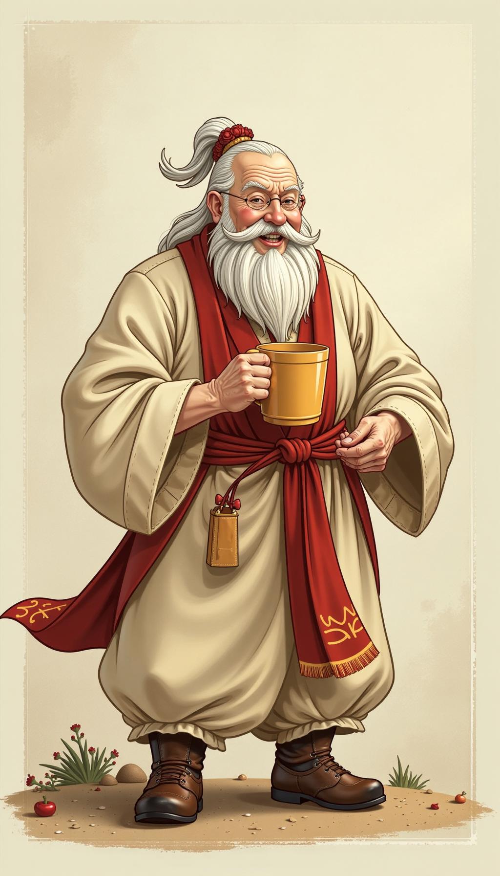 万事俱备：一段智慧与幽默的人生传奇
在漫长的历史长河中，传说总是喜欢用一些“点睛