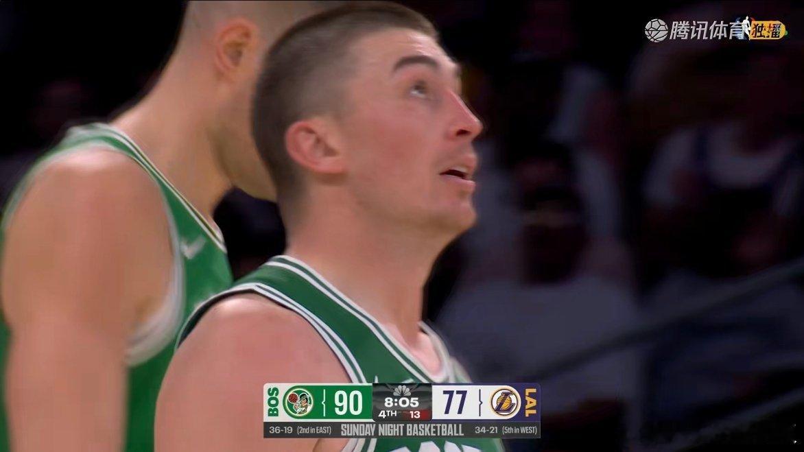 普里查德真准啊凯尔特人vs湖人