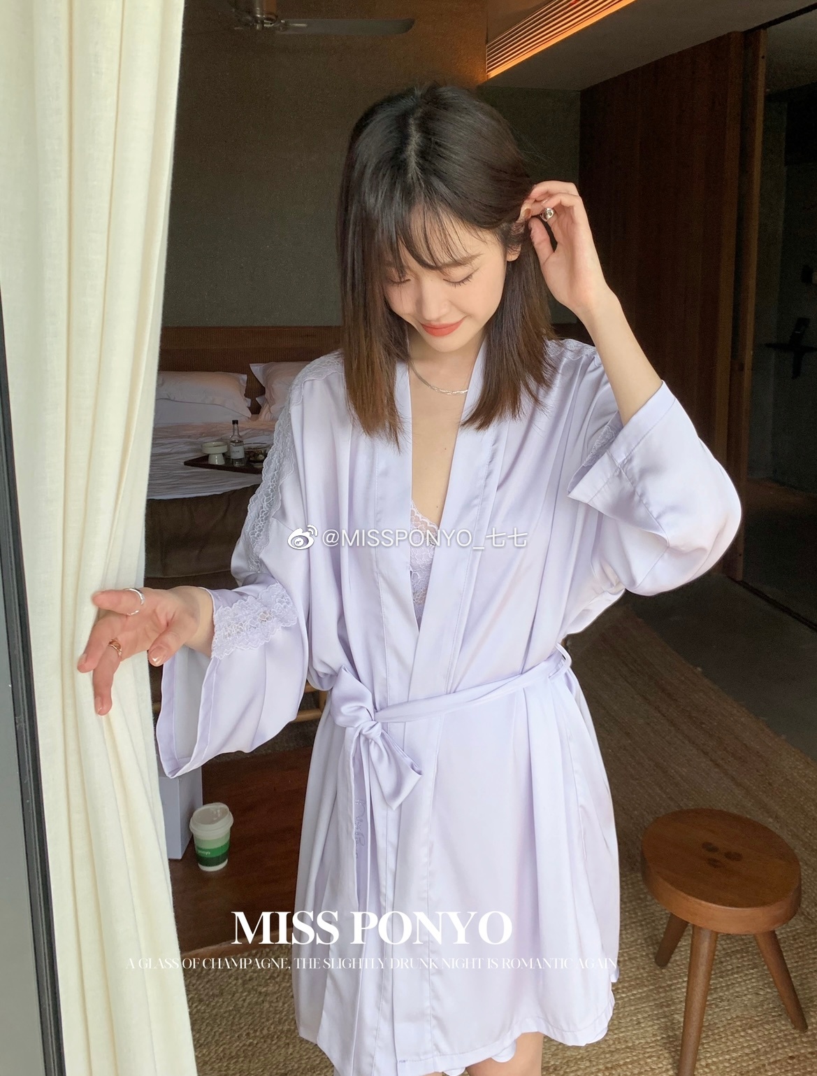 独具一格的设计仿佛看穿了你的心💜#时尚穿搭##ootd##睡衣##睡裙##家居