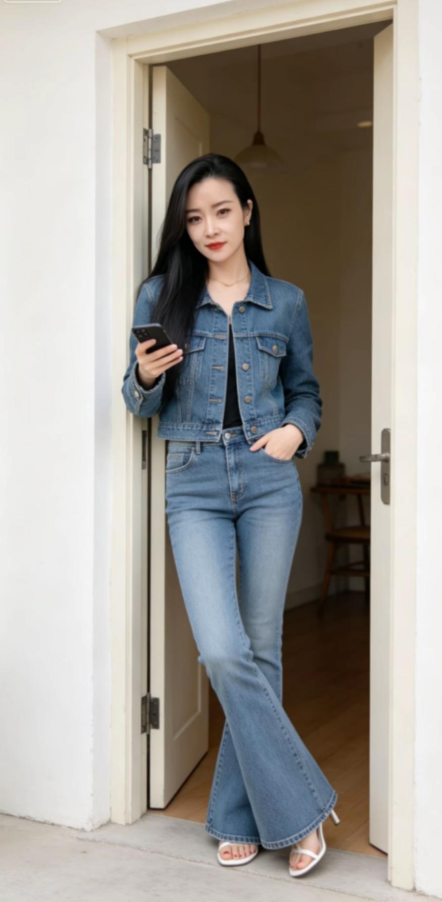 什么牛仔裤很好看？当然是修身显瘦的了？