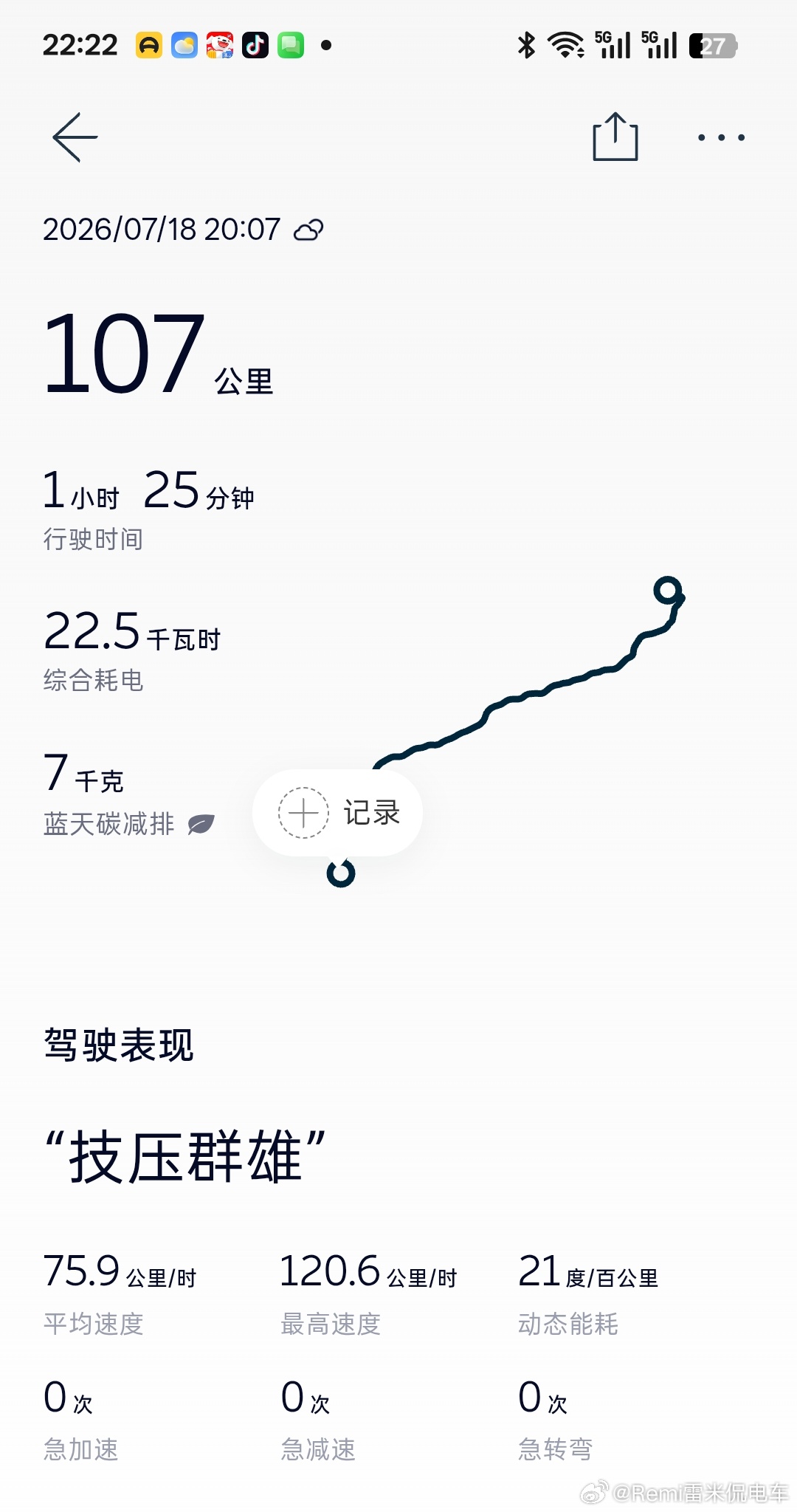 小黑子们总是在网络上黑蔚来续航不行，我也不发蔚来官方的测试表现图，免得你们又叽叽