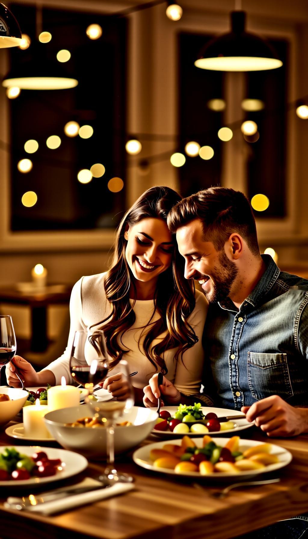 在一个温暖的周末午后，阳光透过窗户洒在餐桌上，空气中弥漫着饭菜的香气。李明和小丽