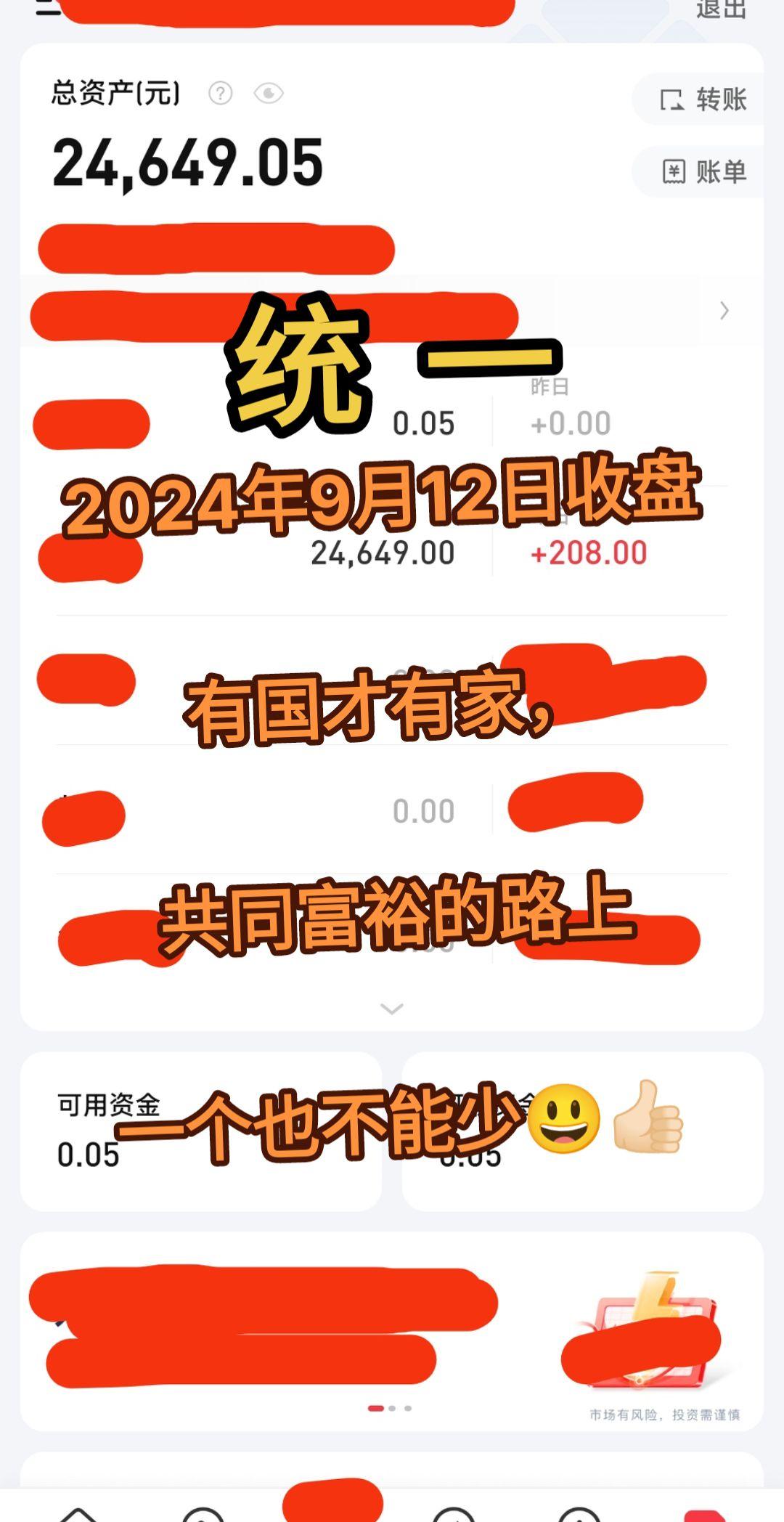 实盘记录 入市有风险投资需谨慎
