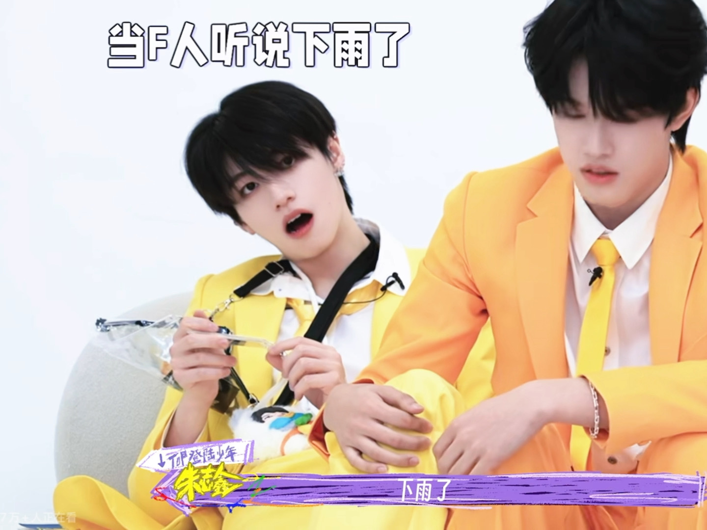我家敏感小蝴蝶就是会这样，一下子情感涌上喔…… 