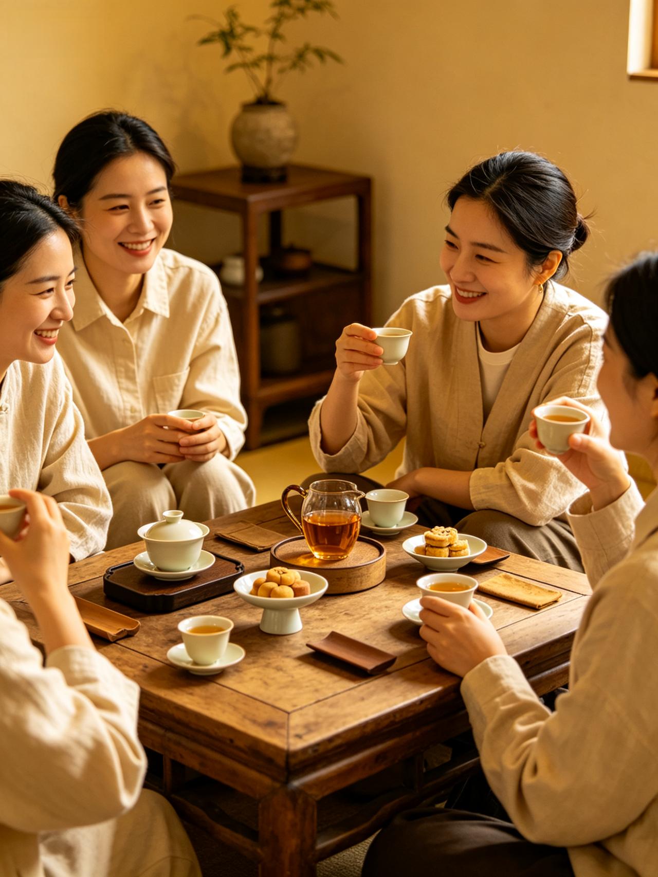 真心话茶局围坐茶桌，抛开客套伪装。聊聊心事、说说真话，不用刻意迎合，卸下生活疲惫