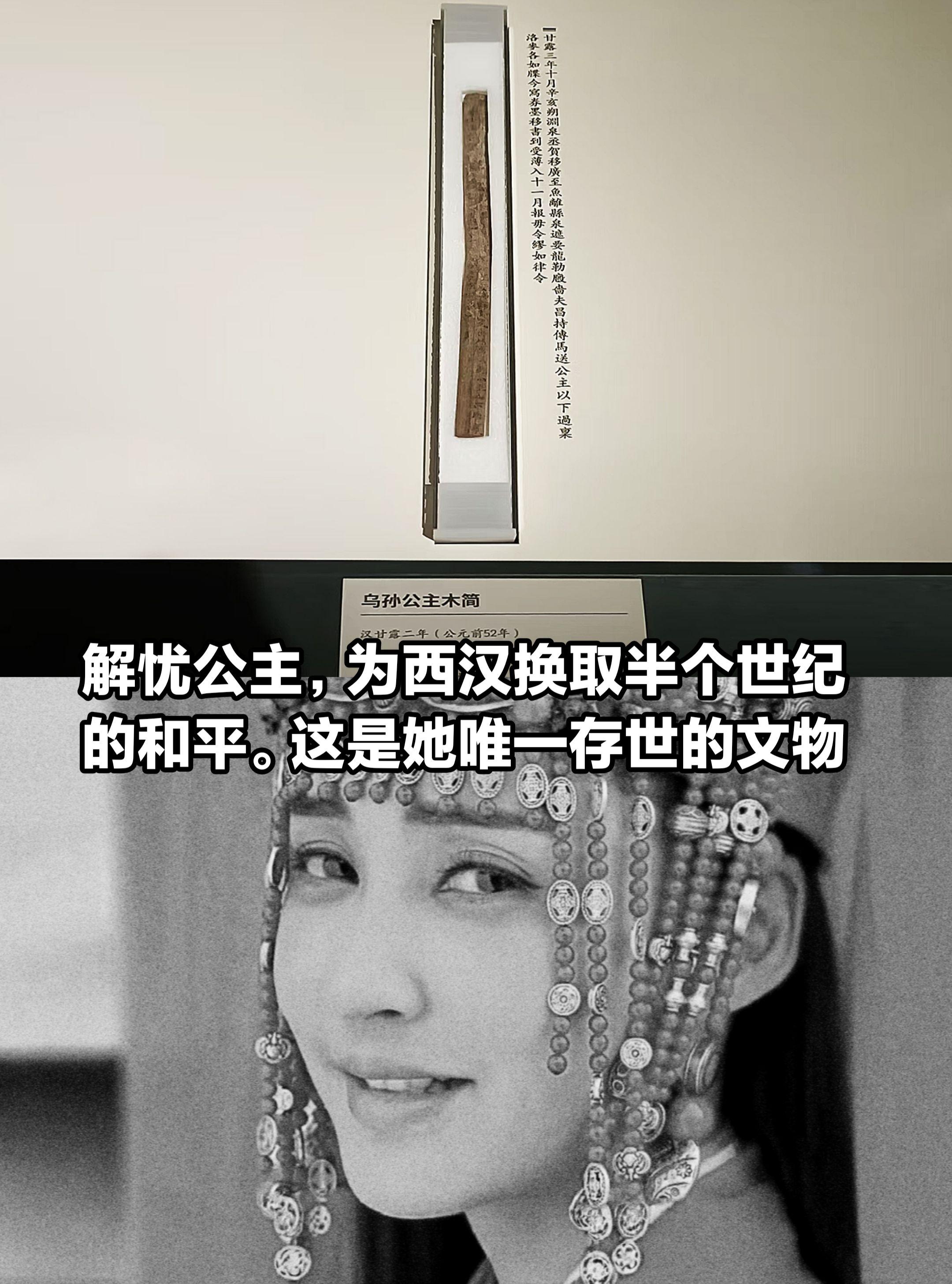 世人只知王昭君，无人记我刘解忧。