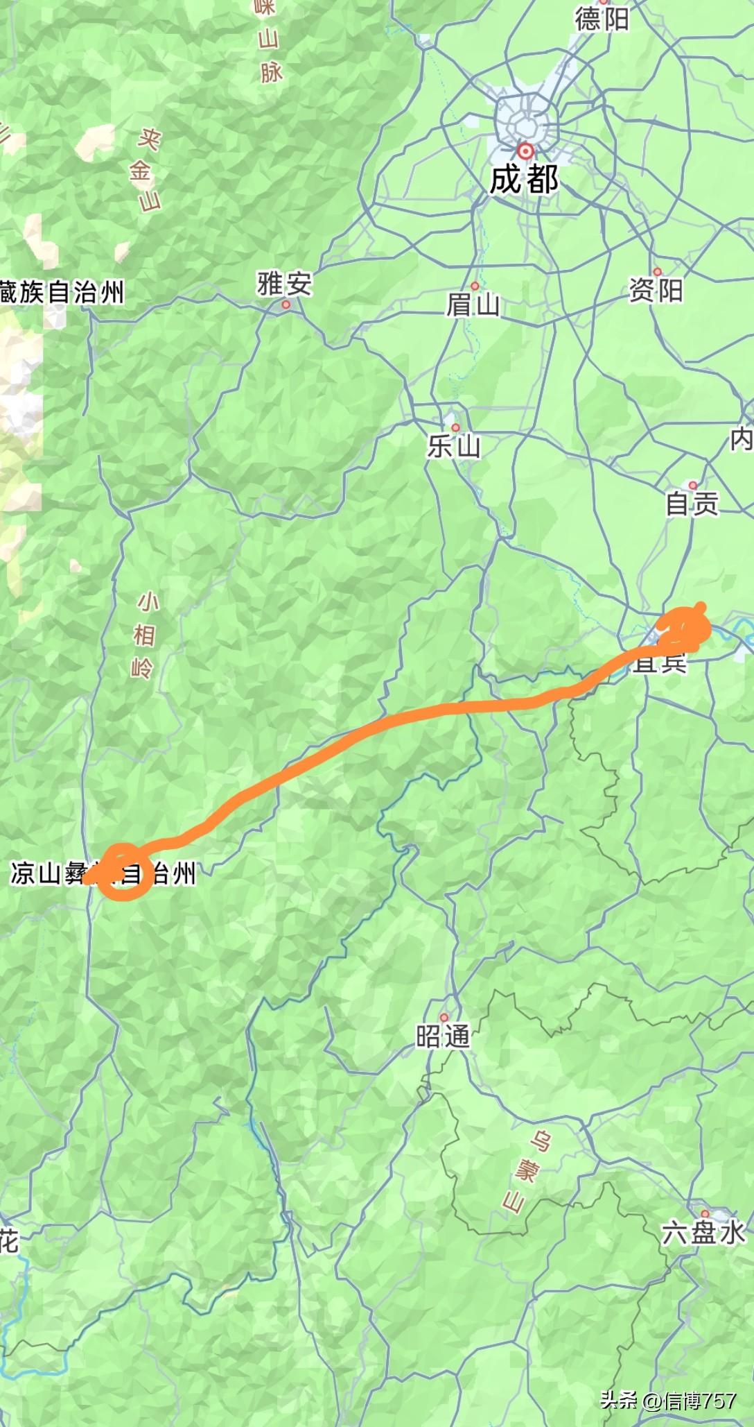 宜宾在铁路方面的规划不只是要联通雅安，打通进藏的道路，更重要的一条路是要打通连接