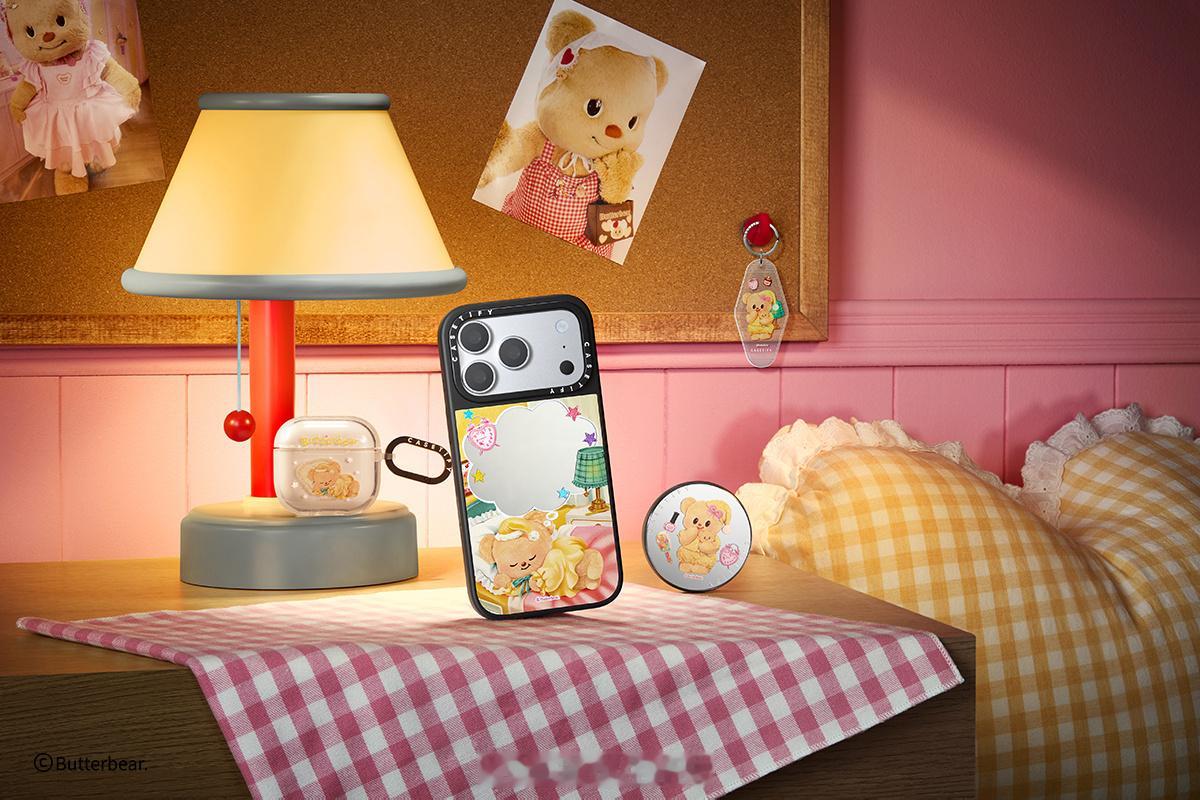 国际潮流生活方式品牌CASETiFY 再度携手人气角色黄油小熊推出全新联名系列，