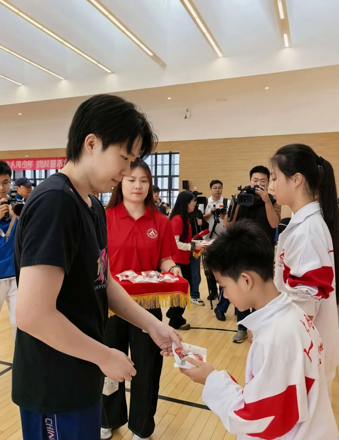 偶遇到大头和莎莎了。太有爱了！