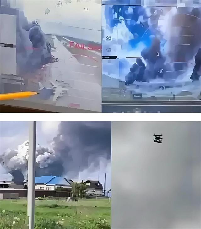 乌军猛烈空袭俄战略轰炸机基地，所有图-95都被炸，40多架战机或被毁
 
6月1