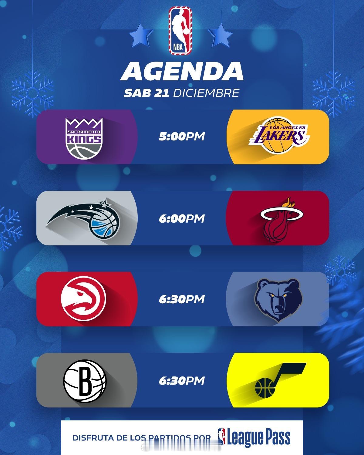 今天又是个大的比赛日一共有12场比赛07:00湖人vs国王09:00勇士vs森林