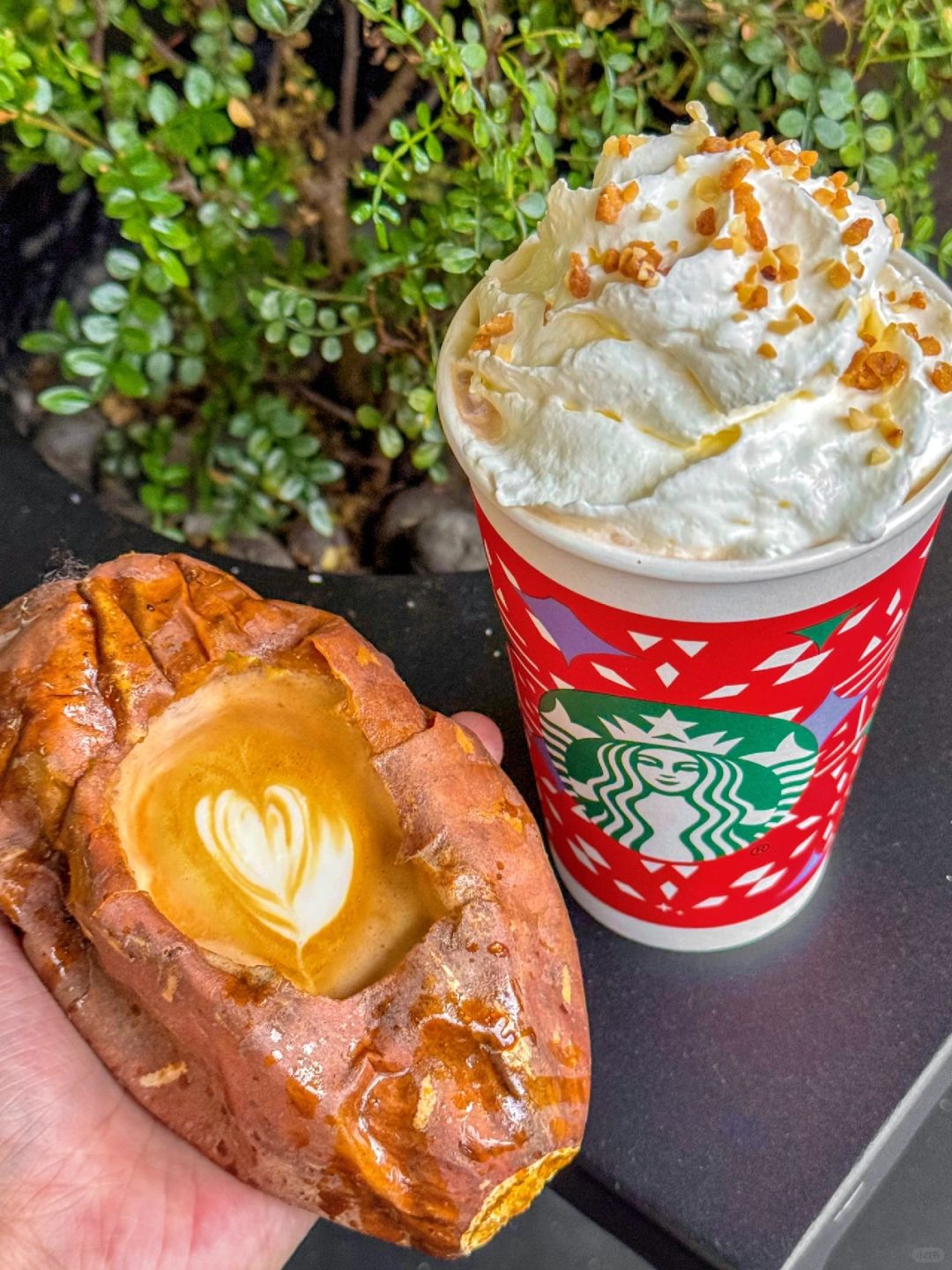 薯队长进来喝香喷喷的烤红薯拿铁！！！