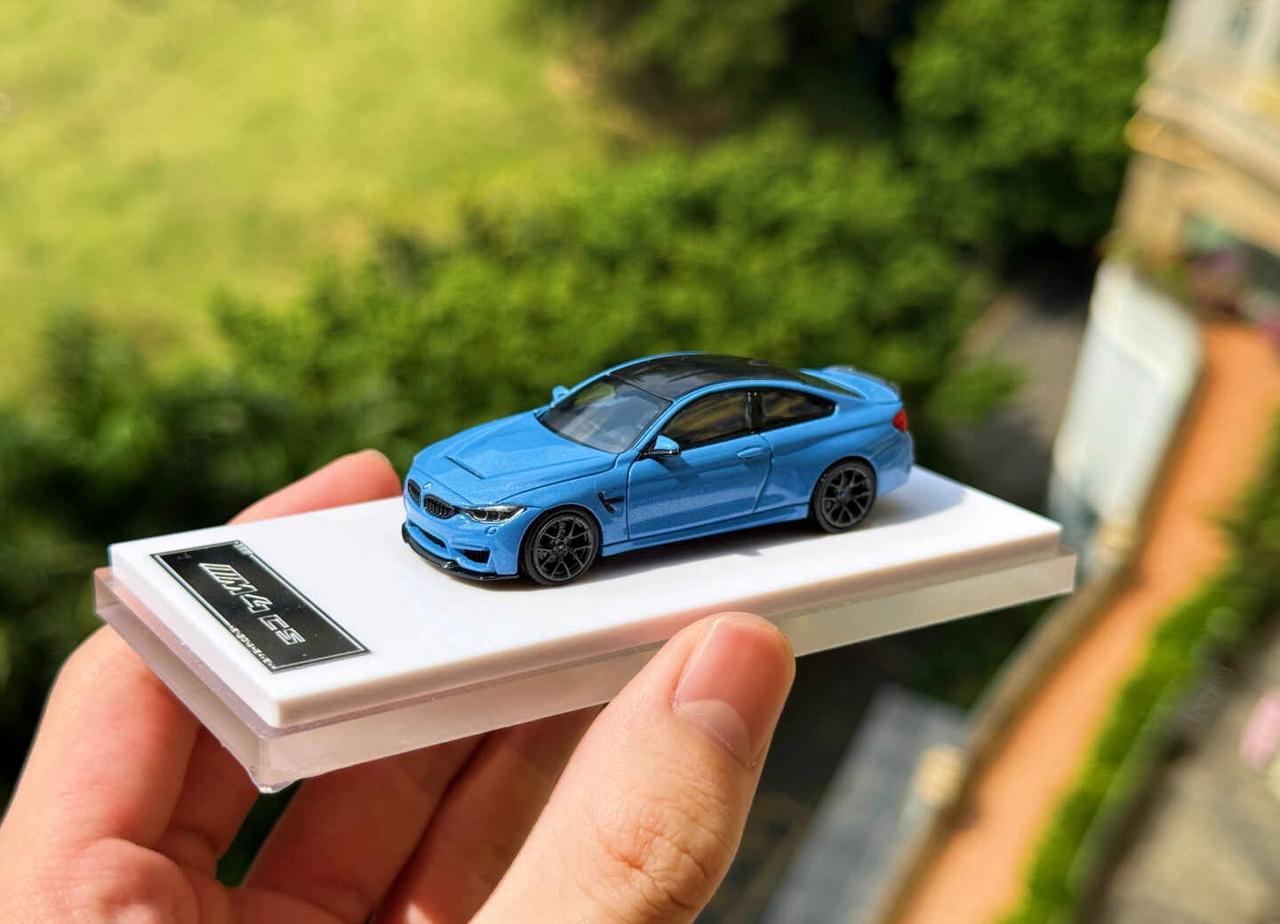 最性感的蓝色：阿布扎比蓝🩵
HH Model 1/64 宝马F82 M4cs阿