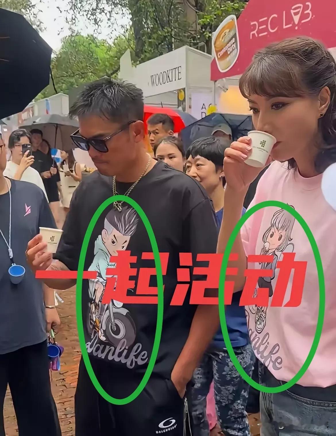 被林丹谢杏芳夫妻迷倒了！去哪里都是成双成对，而且参加的活动不同穿的情侣装也不同，