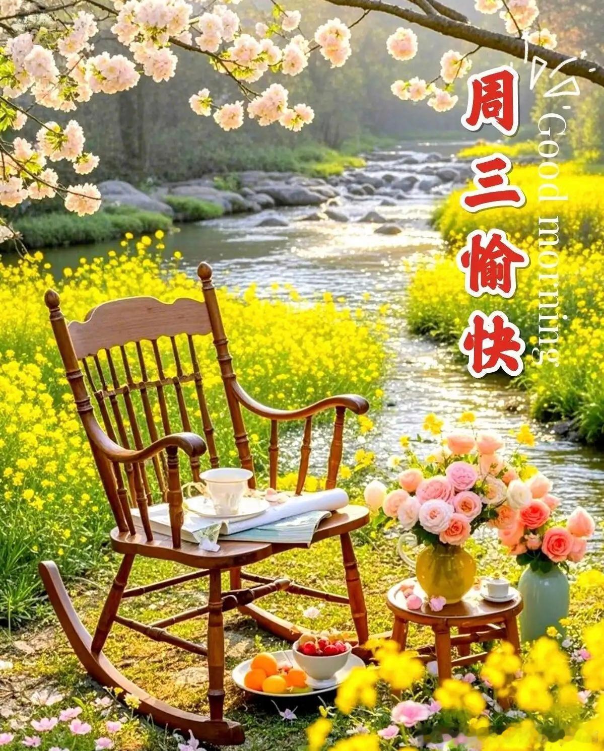 早安：一转眼秋天成了故事，冬天成了风景。在朴素生活里，拥有更多素喜光阴，慢煮岁月