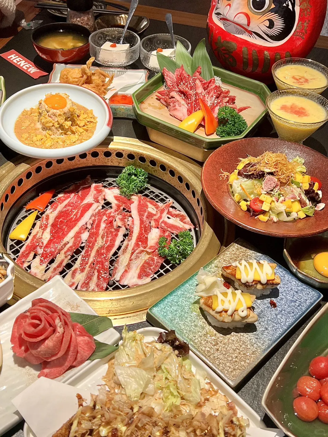 在青岛吃到这么高品质的烤肉简直是我的福气