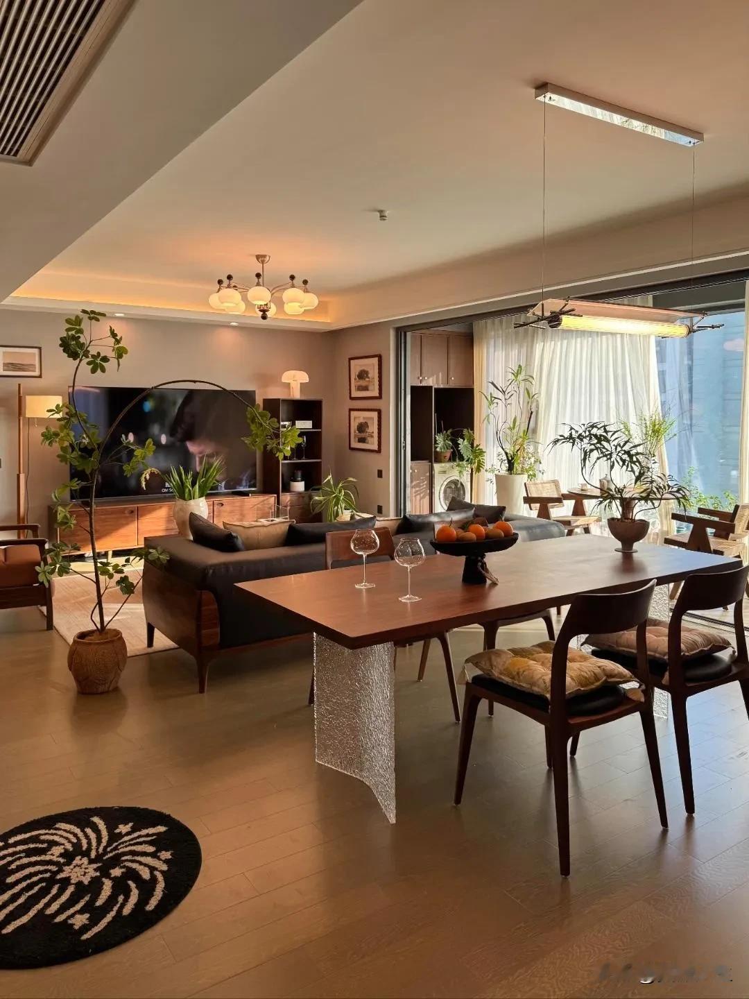 网红模特居家日常