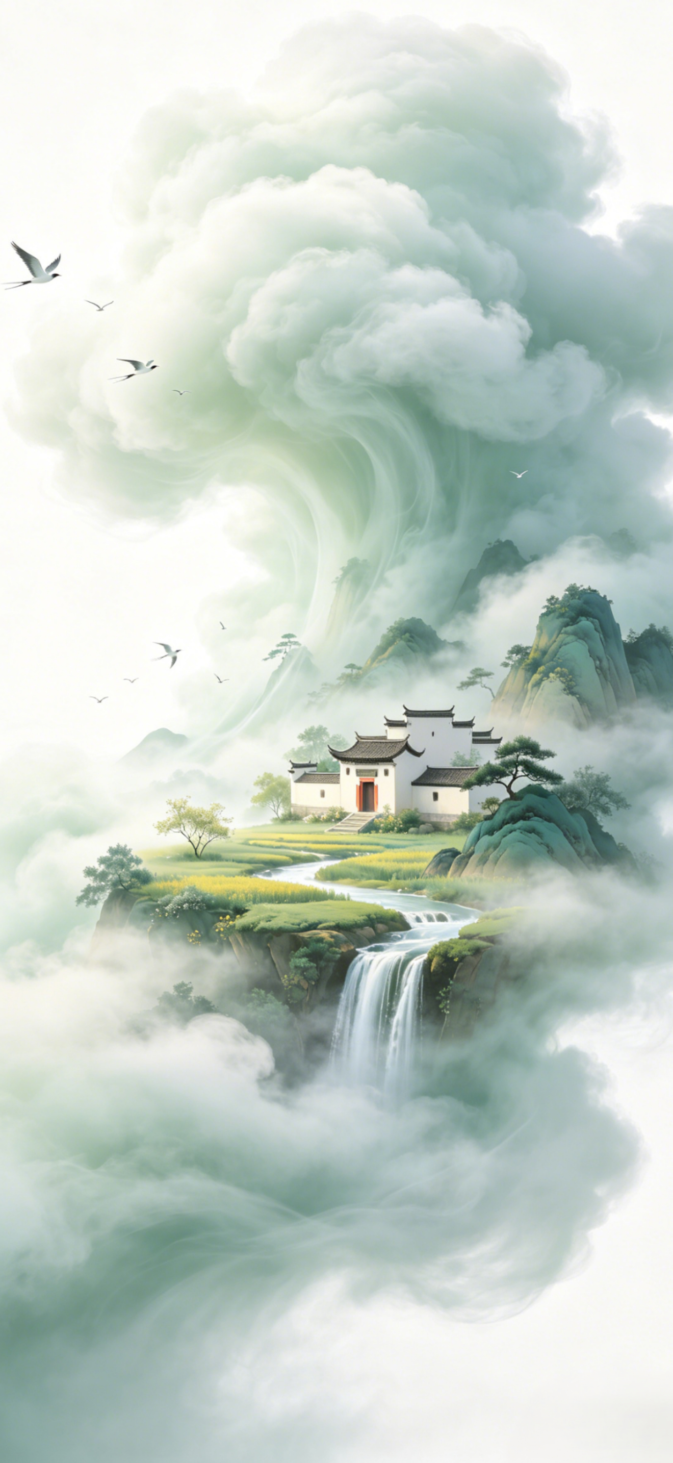 雨一声声，一更更，窗外芭蕉窗里灯，此时无限情，梦难成，恨难平。不道愁人不喜听，空