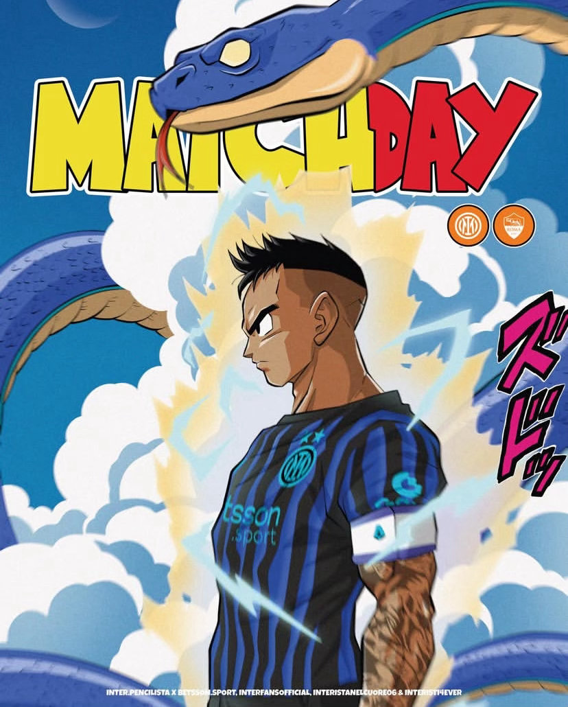 今晚深夜惡鬥羅馬🐍🐺💪Forza inter[超话] 🔵⚫️Serie 