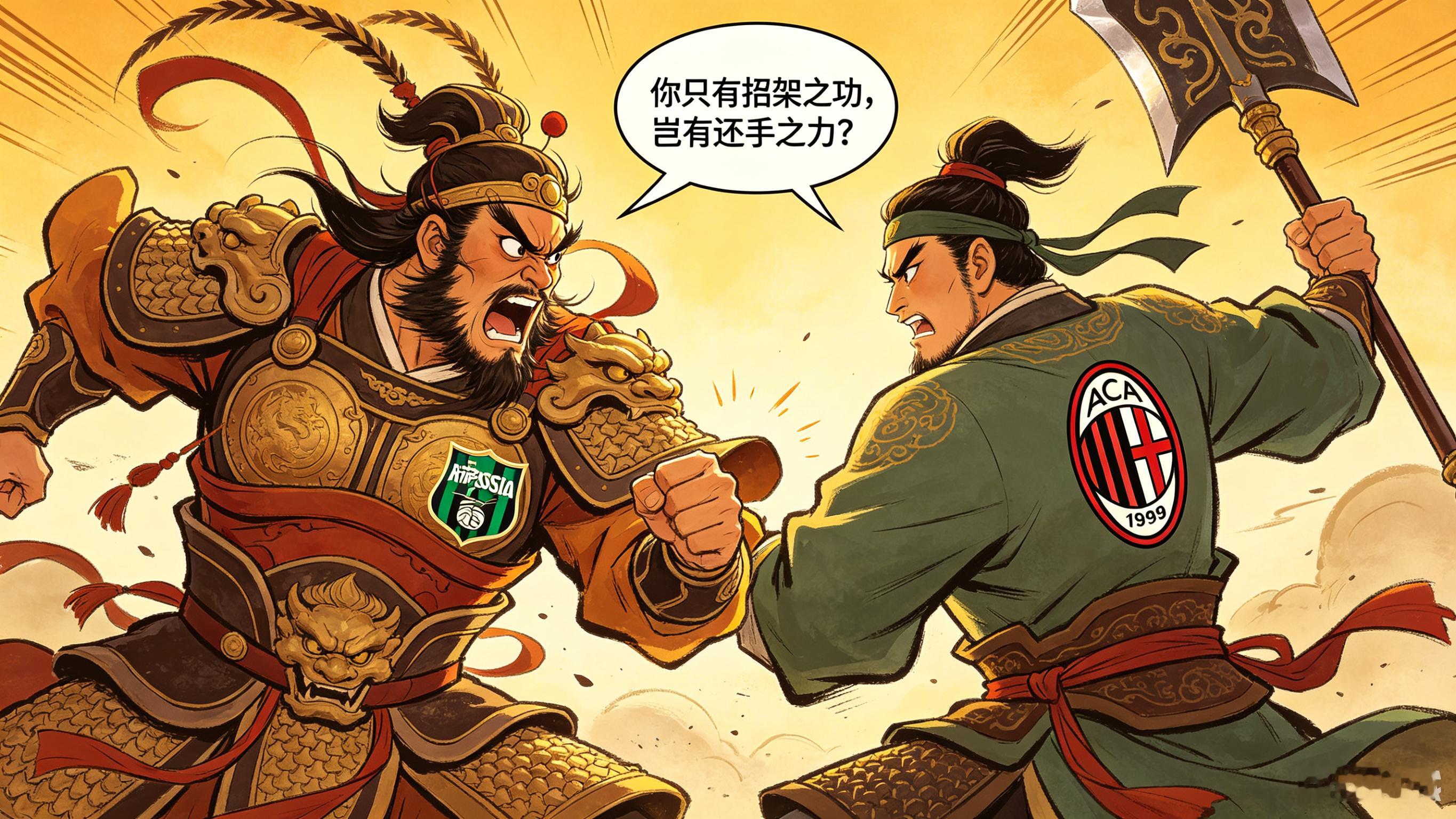 AC米兰 豆包尽力了… 