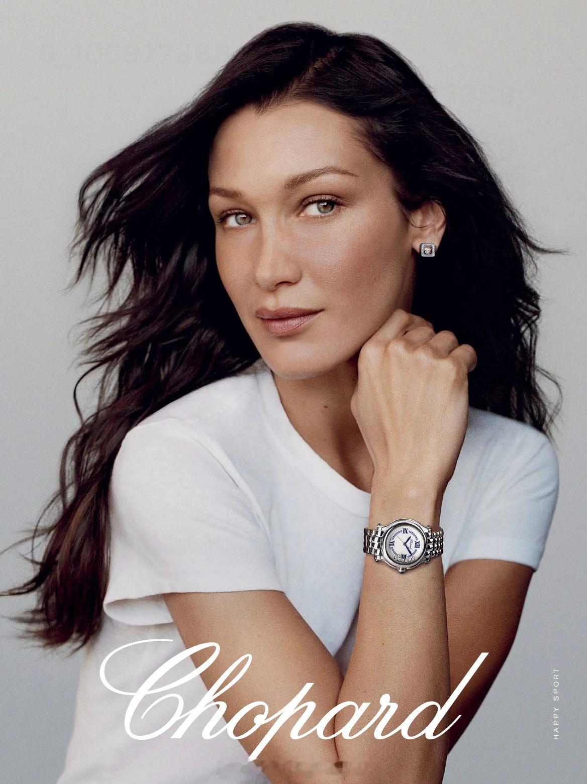 Bella的Chopard Happy Sport广告图也开始投放！时尚灵感解读