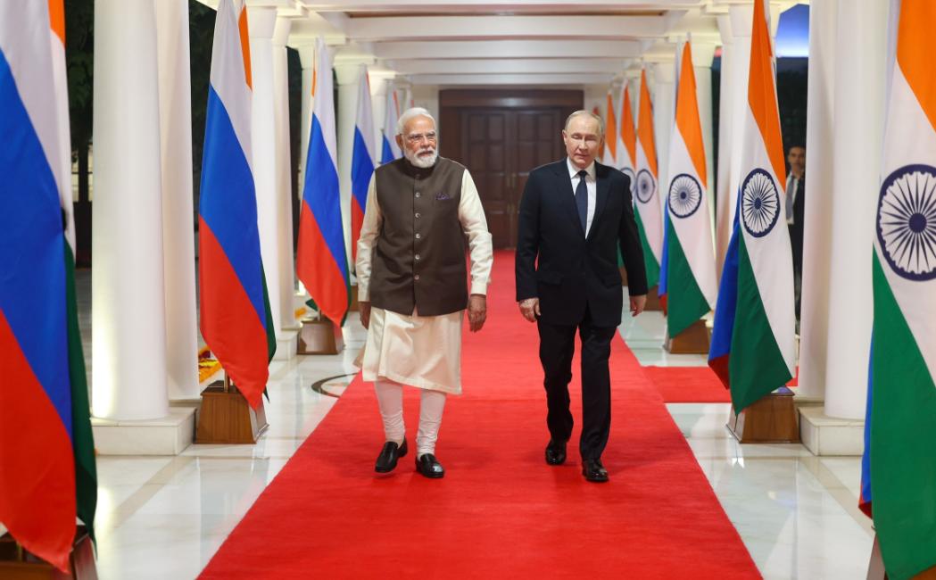 印度掏空家底迎接
可以说，这一次为了迎接俄罗斯总统普京的到来，印度几乎是掏空了家