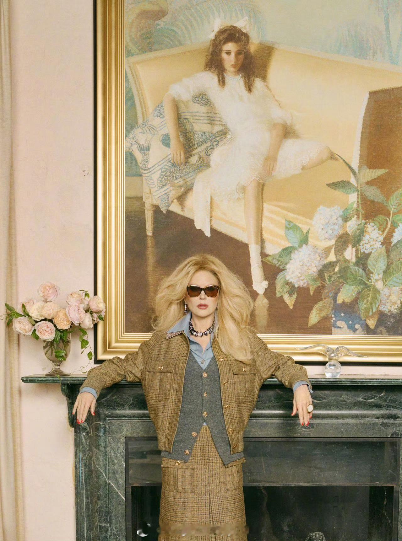 传奇Nicole Kidman妮可·基德曼惊喜坐镇英版VOGUE金九封面，201