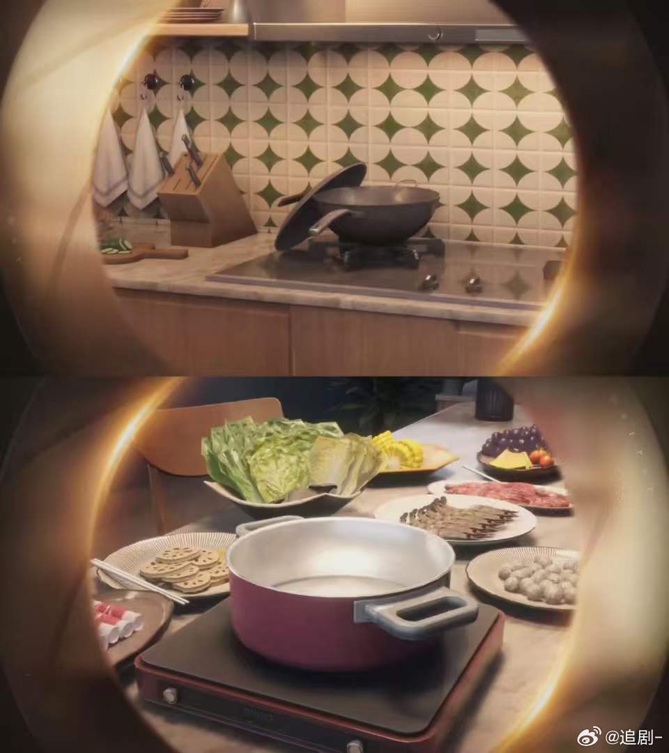 沈星回星东方大厨 简直就是让我感受到了满满的生活烟火气，沈星回给大家带了这碗火锅