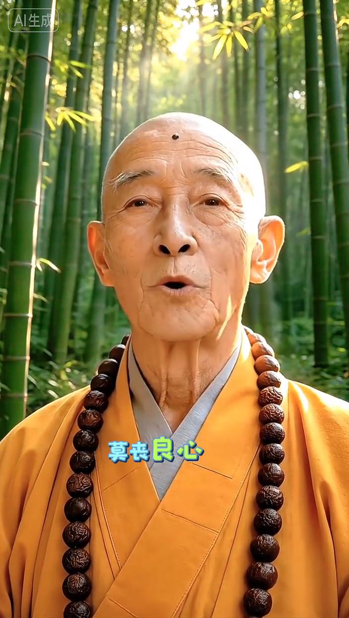 占尽便宜死得快，报应留给下一代。莫丧良心，后代受灾修其人。天难容善举有福，底线脉