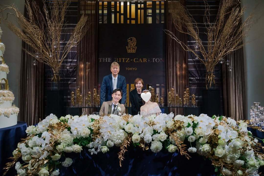 桃田贤斗与妻子大婚：前几天，在一直以来给予我无数支持的各位相关人员、前辈、伙伴以