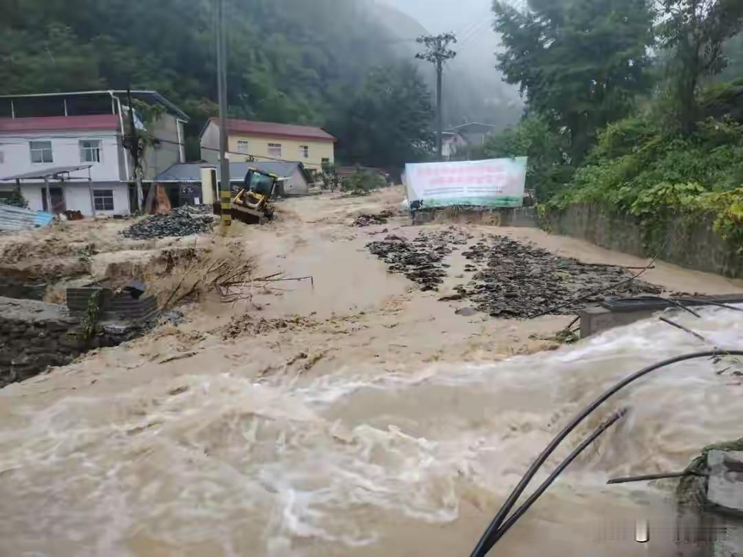 惊险又暖心！湖北突发山洪，洪水灌屋围困7个月婴儿，20名消防员齐组“生命人链”紧