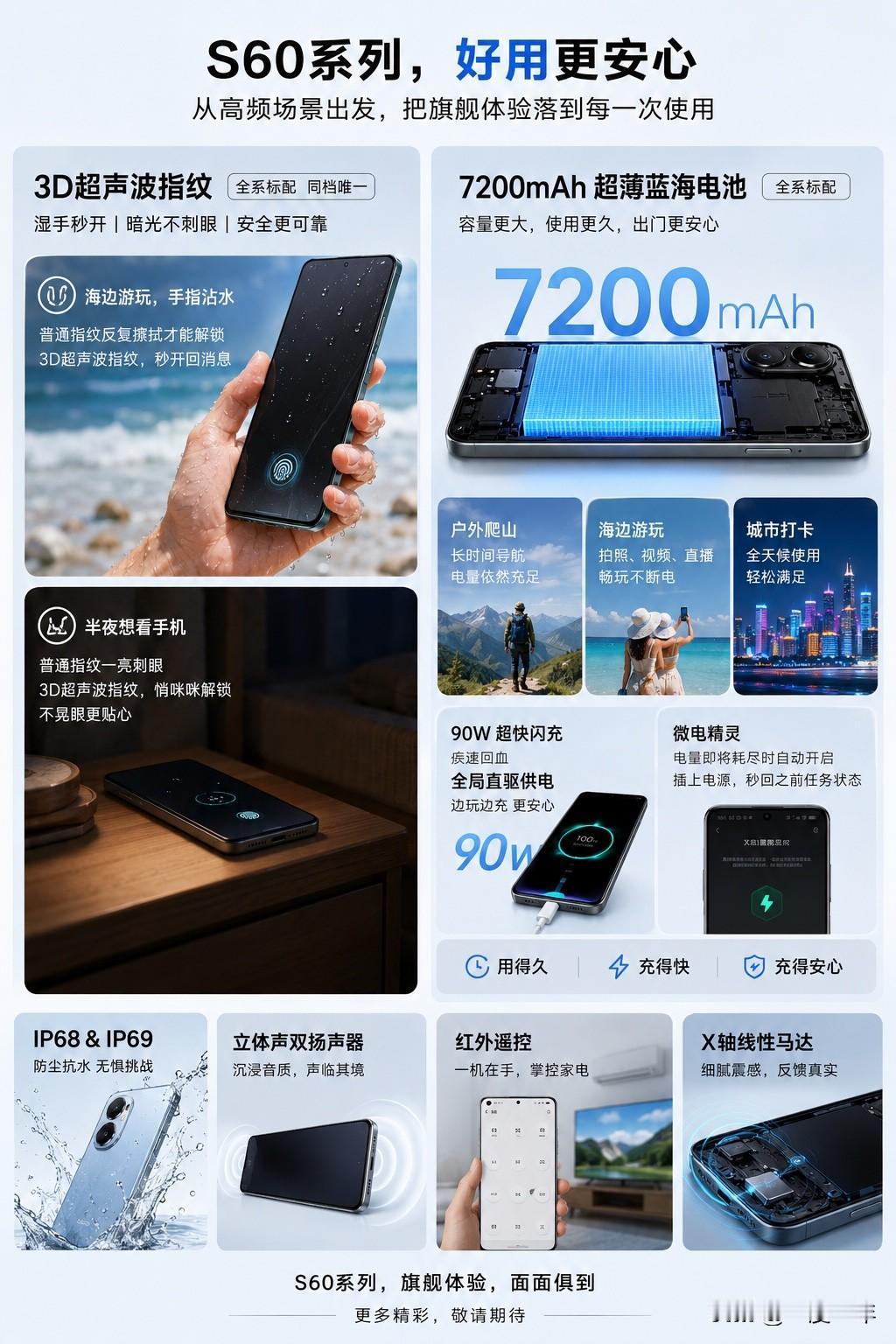 vivo产品经理韩伯啸这次聊的S60系列，核心就一句话：把旗舰体验真正做成日常高