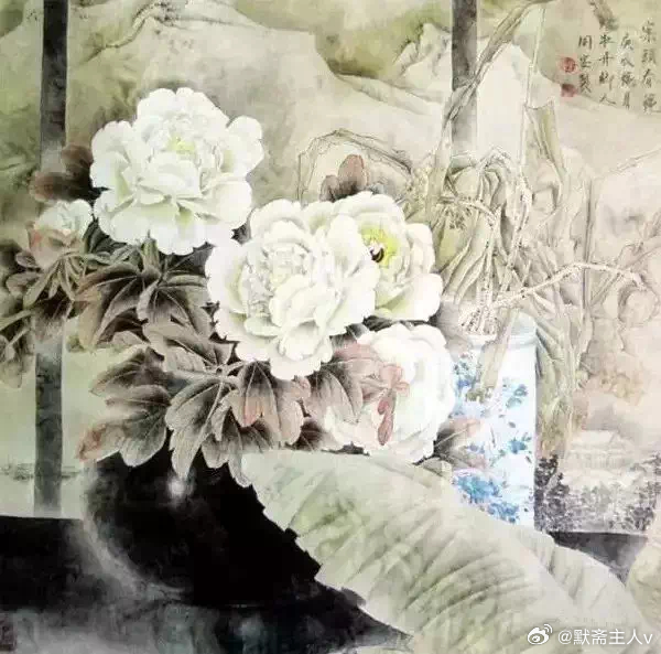 静默年轮·默斋主人原创自由诗冻土深处，种子潜栖，寂然无响。吸纳幽微气韵，凭根脉，