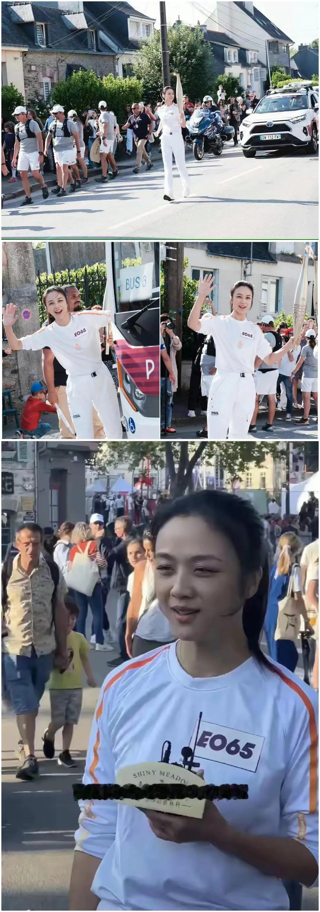 汤唯45岁仍容光焕发，巴黎火炬传递展现不凡魅力，表演实力再获认可！网友期待更多跨