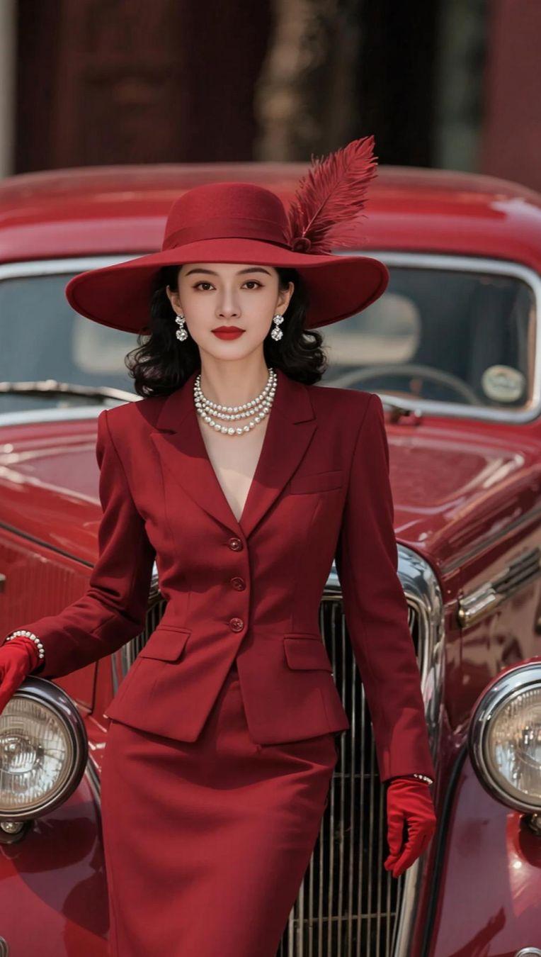 AI复古名媛风 随变ai随便玩 名媛风 高级感穿搭 优雅永不过时