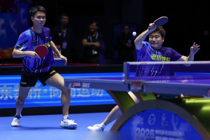 山东魏桥8-3完胜上海地产！王楚钦轮休仍12连胜，U19小将独揽5局！
2026