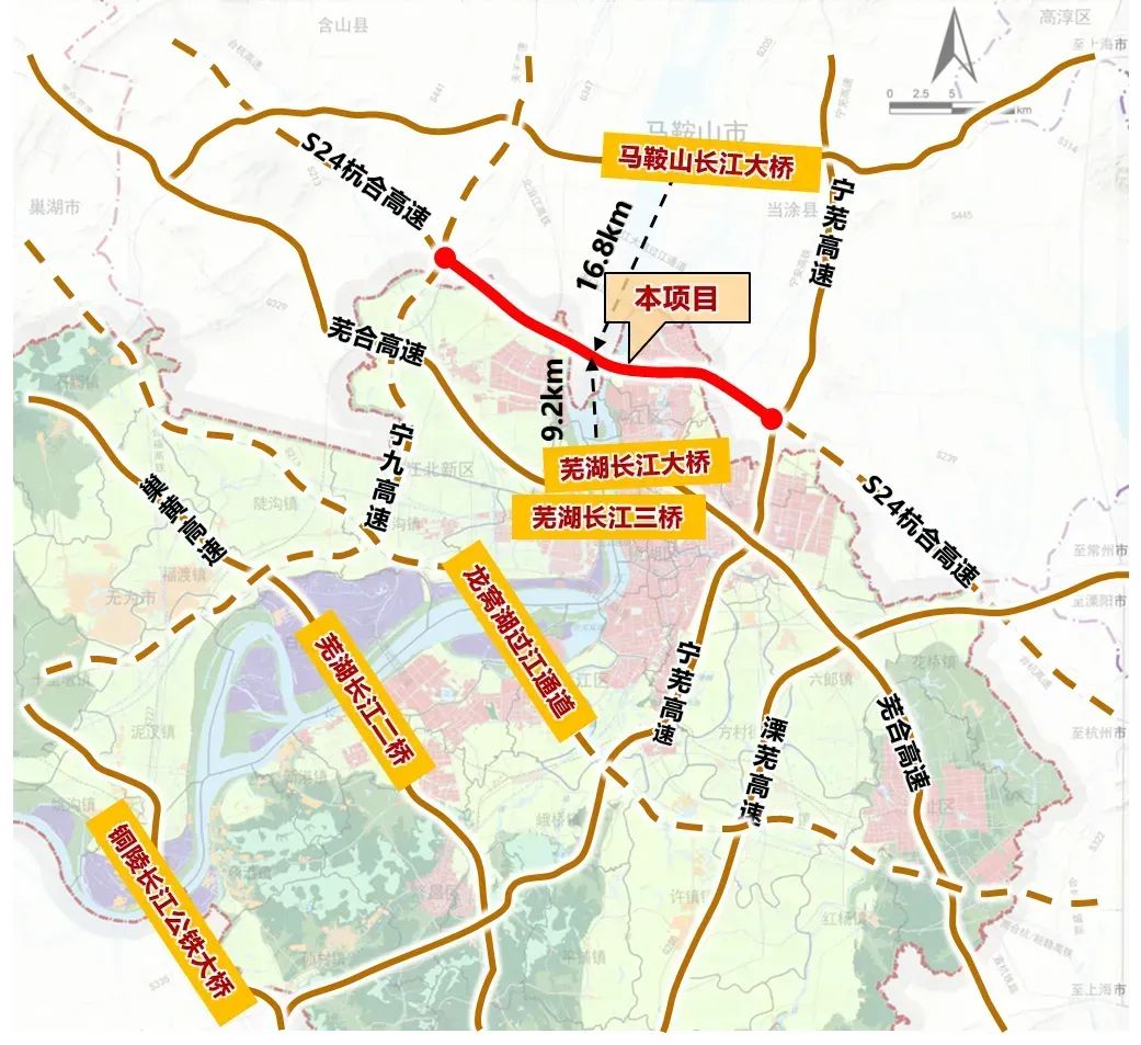 工可报告获批！安徽一长江大桥离开工又近了