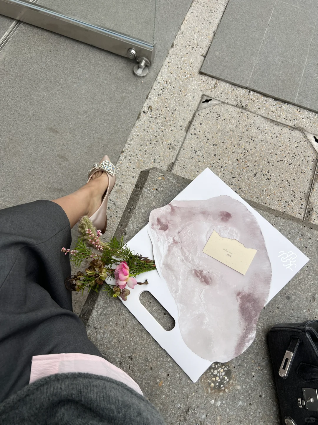 日常💐高质感淡人出门买花