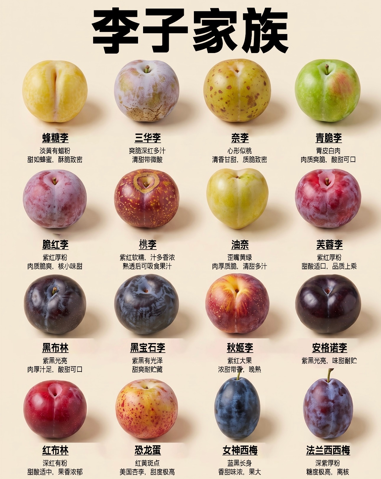 真想挨个试试味道。 
