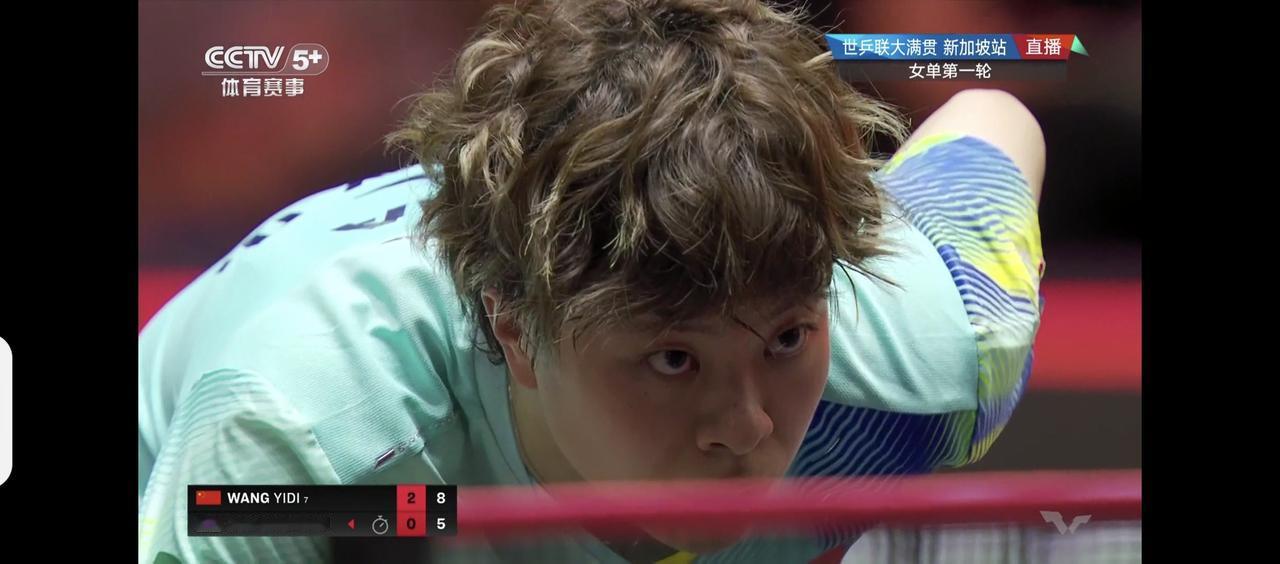 大迪突变一头炸裂发型，3:0完胜韩国高手[大笑]嗨！整滴于老师也想变变发型来提高