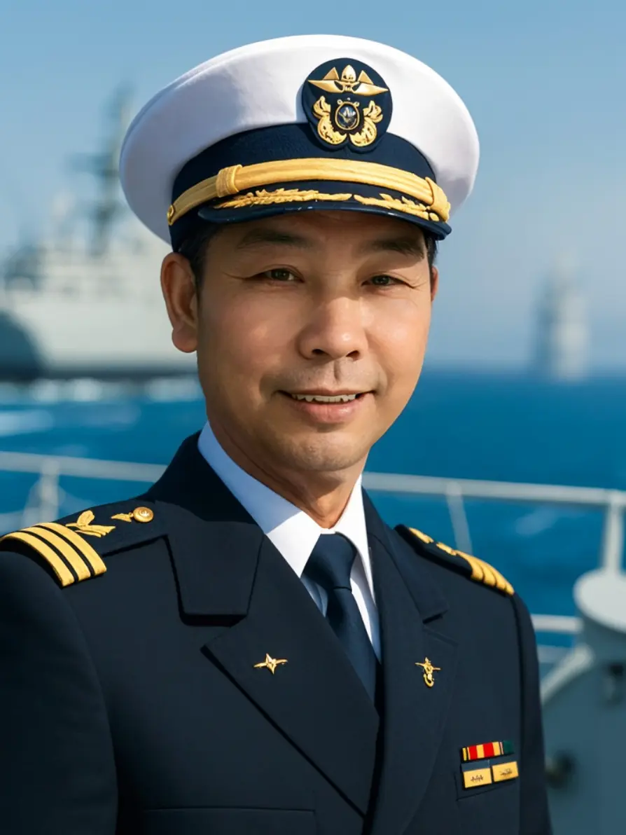 AI海军少校 AI海军少校军人风采