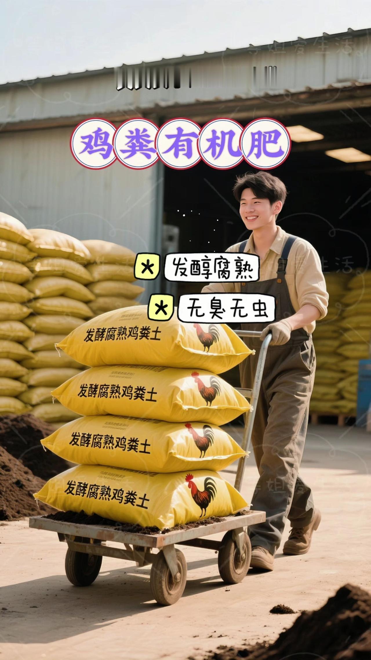 夏日园丁的好帮手：鸡粪有机肥

盛夏将至，土壤在高温下容易变得干燥板结。鸡粪有机